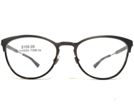 Gucci Eyeglasses Frames GG0134O 012 Gray Round Full Rim 54-19-140 - £110.65 GBP