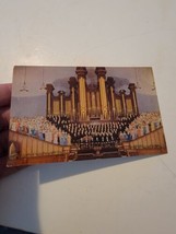 Church of Jesus Christ Tabernacle Choir, Salt Lake City Vintage Mormon Postcard - $11.27