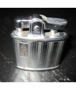 RONSON TORONTO CANADA Standard Automatic Vertical Lines Petrol Lighter E... - £18.79 GBP