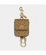 Coach Multi Attachments Case Bag Charm In Signature Canvas ~NWT~ Khaki C... - $106.29 CAD