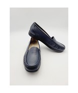 SAS Simplify Women&#39;s Sz 9.5 Comfort Shoes Tripad Navy Leather Loafers Sl... - $31.78