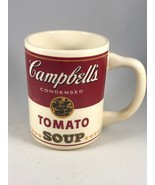 Vintage CAMPBELLS TOMATO SOUP Logo Soup Can Coffee Mug, Made in USA - £11.00 GBP