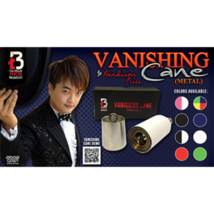 Vanishing Cane (Metal / Blue) by Handsome Criss and Taiwan Ben Magic - $39.55