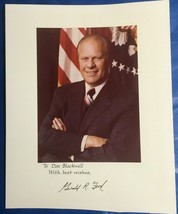 President Gerald R Ford Personalized Photo Mounted Color 5 x 6.5 No COA - £30.25 GBP