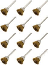 36 Stainless Steel Wire Cup Brush Cleaner Rotary Tool 3/4&quot; - £18.00 GBP