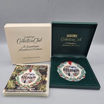 Longaberger Collectors Club Ornament 1998 Hometown Christmas Original Box - $185.77 MXN