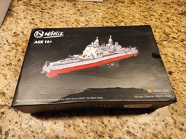 North Carolina Battleship, Military Warship Building Model Toy, Collecti... - £85.25 GBP