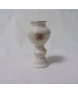 MINIATURE PORCELAIN VASE 1-1/2&quot; HIGH DOLL HOUSE SHADOW BOX - $2.29