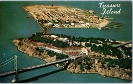Aerial View San Francisco Treasure Island California Postcard  - £6.18 GBP