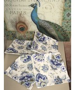 4 MIRABELLE Plates 222 Fifth Square Dessert Appetizer Hors d&#39;oeuvres 5.2... - €36,18 EUR