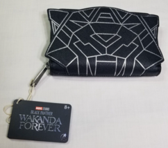 NWT Loungefly Marvel Black Panther Wakanda Forever Zip Around Wallet - £28.52 GBP