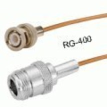 BNC-58 Male to N Female 60inch RG-400 Cable - $83.99