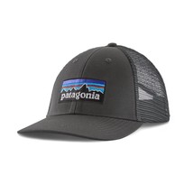 Patagonia p-6 logo lopro trucker hat in Forge Grey - size One Size - £32.14 GBP