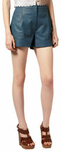 Festive Wear Lambskin Designer Genuine Hot Leather Unique Sexy Women Shorts - £69.95 GBP