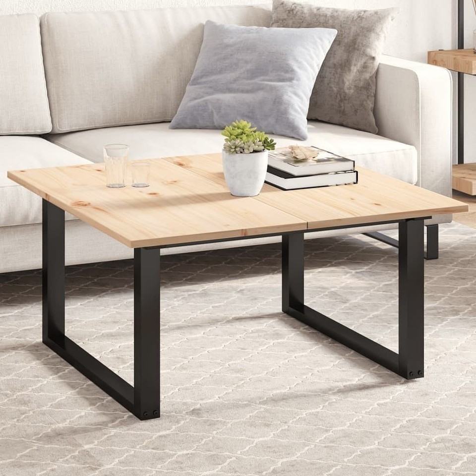 vidaXL Table Top Set of 2 Natural Solid pine wood Medium Durable - $103.79