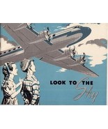 Look to the Sky Picture Book of Aviation 1953 Educational - £19.46 GBP