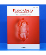 Final Fantasy IV V VI Piano Opera Sheet Music Album Soundtrack Book 4 5 ... - £32.84 GBP
