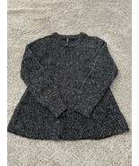 Athleta Pullover Sweater Womens Black/White Cable Knit Pull Over Size Large - €28,27 EUR