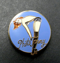 PHOTO FANNY CLASSIC NOSE ART USAF USA LAPEL PIN BADGE 1 INCH - $5.64