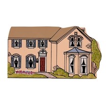 Vtg The Duffee House Crystal Lake Heritage Village Shelf Sitter Wood Building - £7.56 GBP