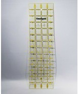 Omnigrid 4&quot; x 14&quot; quilting ruler Yellow marked lines 4x14 - £9.47 GBP