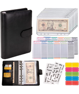 Budget Binder Cash Envelopes for Budgeting Money Organizer for Cash Mone... - £9.60 GBP