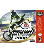 Supercross 2000 - Nintendo 64 N64 Video Game - $24.10