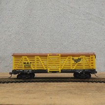 Life-Like HO Scale M-K-T The Katy 4702  Knuckle Coupler Cattle Car weighted - $13.37
