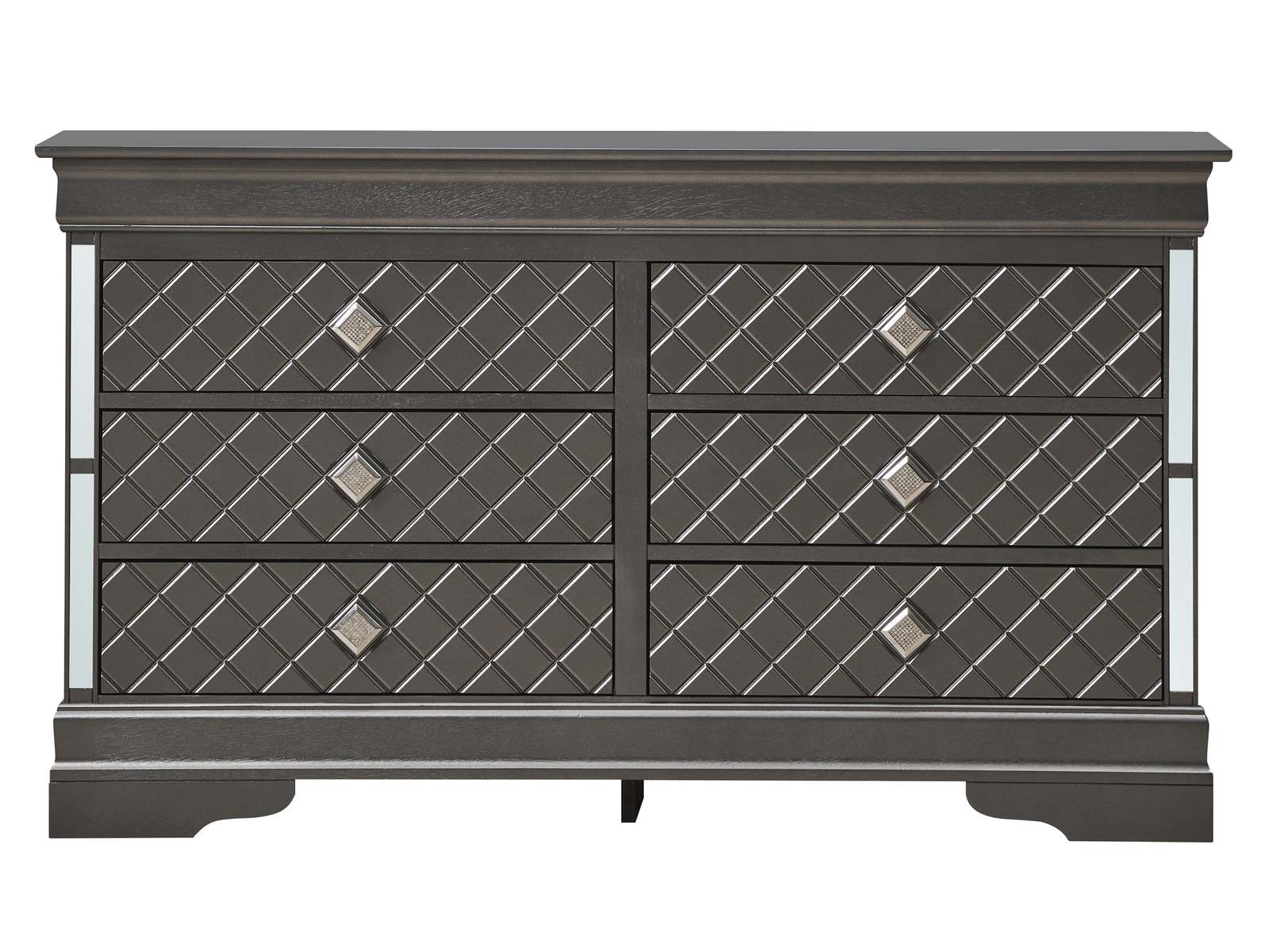 Verona G6702-D Dresser: Metallic Black Item image 7
