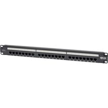 Eaton Tripp Lite Cat6 24-Port PoE+ Patch Panel, RJ45 Ethernet, 1U Rackmount, EIA - £64.22 GBP