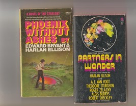 Harlan Ellison Phoenix Without Ashes (signed) &amp; Partners in Wonder collaboration - £19.18 GBP