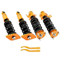 Front &amp; Rear Coilover Adjustable Height Lowering Kit For Nissan Sentra B15 00-06 - £301.18 GBP