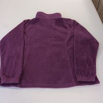 Columbia Sportswear XL1322 Women’s Wine Fleece Jacket Zipper Pocket Logo Size 2X image 2