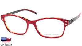 NEW PRODESIGN DENMARK 6601 c.4022 RED EYEGLASSES FRAME 52-16-130 B36mm J... - $93.09