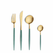 Cutipol Goa Forest Green Gold 24 Piece - $515.00