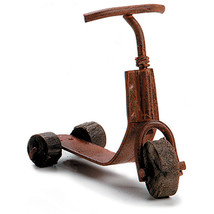 Timeless Miniatures Rusty Scooter - $17.82
