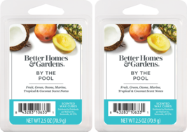 Better Homes and Gardens Scented Wax Cubes 2.5oz 2-Pack (By The Pool) - £9.48 GBP