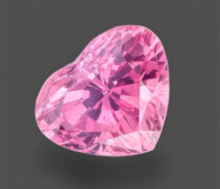 Fine Natural Mahenge Pink Spinel Heart Loose Gemstone - £5,504.49 GBP
