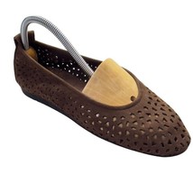 ARCHE LILLY Women&#39;s Shoes Perforated Ballet Flat Brown Suede Lamb Leathe... - £71.09 GBP