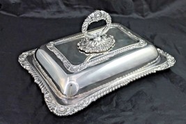 Vintage Birks Regency Silverplate Covered Serving Dish Entree Silver Plate - £157.85 GBP