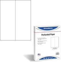 Printworks Expert Perforated Paper, 8 Point 5 X 11, 20 Lb, 1 Vertical Pe... - $39.94