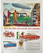 1928 DE Soto ETHYL Corp run with the best gasoline DYKE 1953 Vintage Pri... - $19.21 CAD