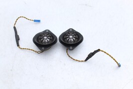 04-10 BMW E60 525I 530I REAR LEFT RIGHT TWEETER SPEAKERS PAIR E6280 image 4