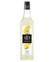 1883 Maison Routin - Lemon Syrup - Made in France - Glass Bottle | 1 Liter (33.8 - $19.99