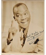 BILL ROBINSON SIGNED PHOTO - &quot;BOJANGLES&quot;  w/COA  - $689.00