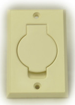 Central Vacuum Cleaner Almond Auto Inlet Door Assembly 06-0619-74 - $8.83 CAD