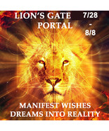 LION&#39;S GATE 7/28 - 8/8/23 PORTAL EXTREME LUCK MANIFEST DREAMS BLESSINGS ... - $137.77
