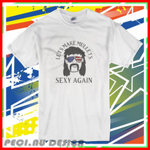 New Let&#39;s make mullets sexy again mullet retro 80s T-Shirt Usa Size - £17.14 GBP