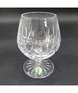 New Waterford Lismore 5&quot; Brandy Snifter Barware Glass Signed w/Original ... - $60.65 CAD