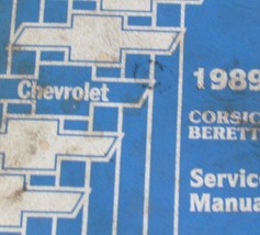 1989 GM Chevrolet Chevy Corsica Beretta Service Repair Shop Workshop Manual OEM  - £27.42 GBP